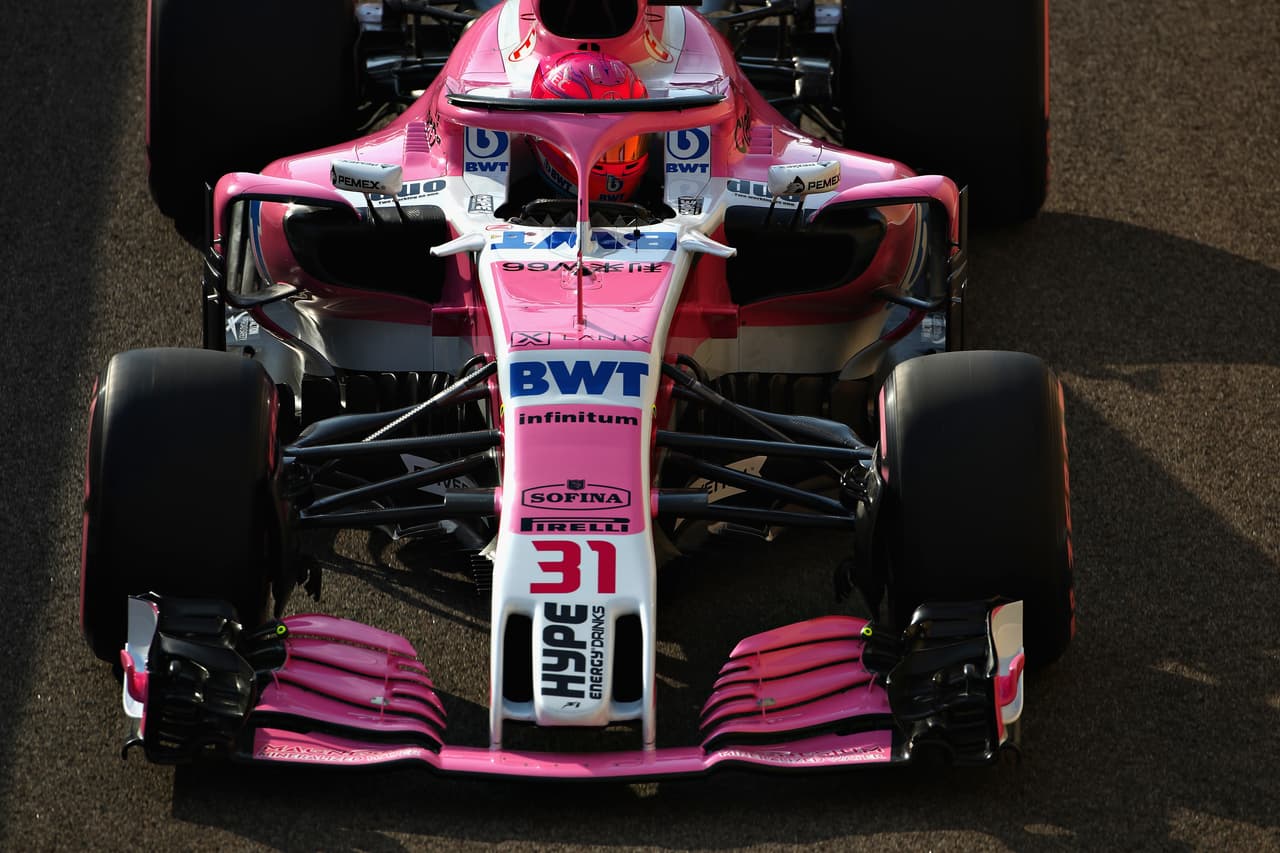 9. Esteban Ocon (Force India) - Mejor tiempo: 1:36.540 / Vueltas: 18
