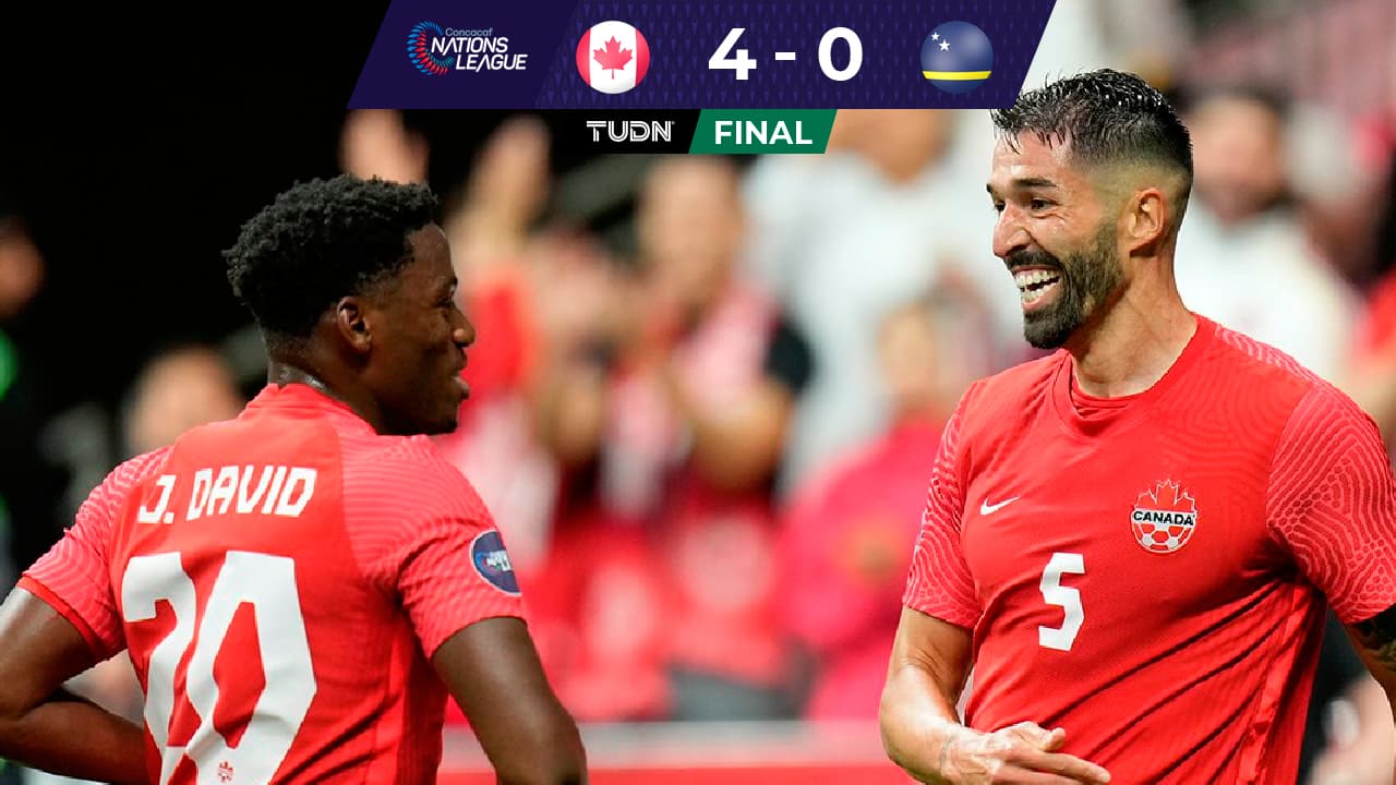 Canadá golea a Curazao y arrebata el liderato del grupo C