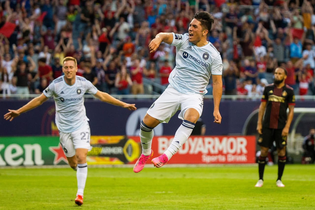 Ignacio Aliseda se destapó con un doblete en la victoria 3-0 de Chicago Fire FC frente a Atlanta United FC.
<br>