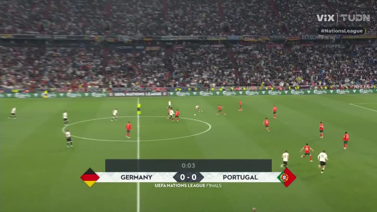 ¡Inician las semifinales entre Alemania y Portugal de la Nations League!