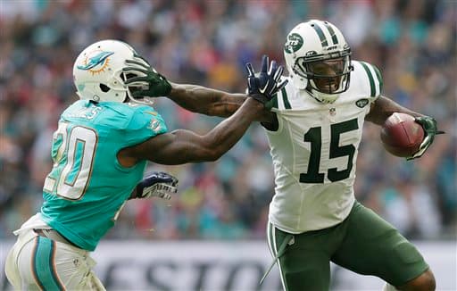Londres recibió el primero de tres partidos NFL que tendrán, en donde los Jets dominaron a los Dolphins 27-14. Checa las imágenes del duelo.