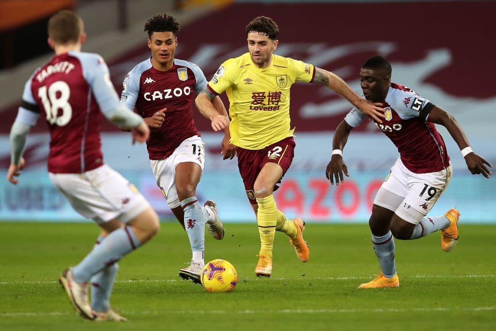 Burnley sabe como contener al ataque del Aston Villa y terminan empatando 0-0 en Birmingham.