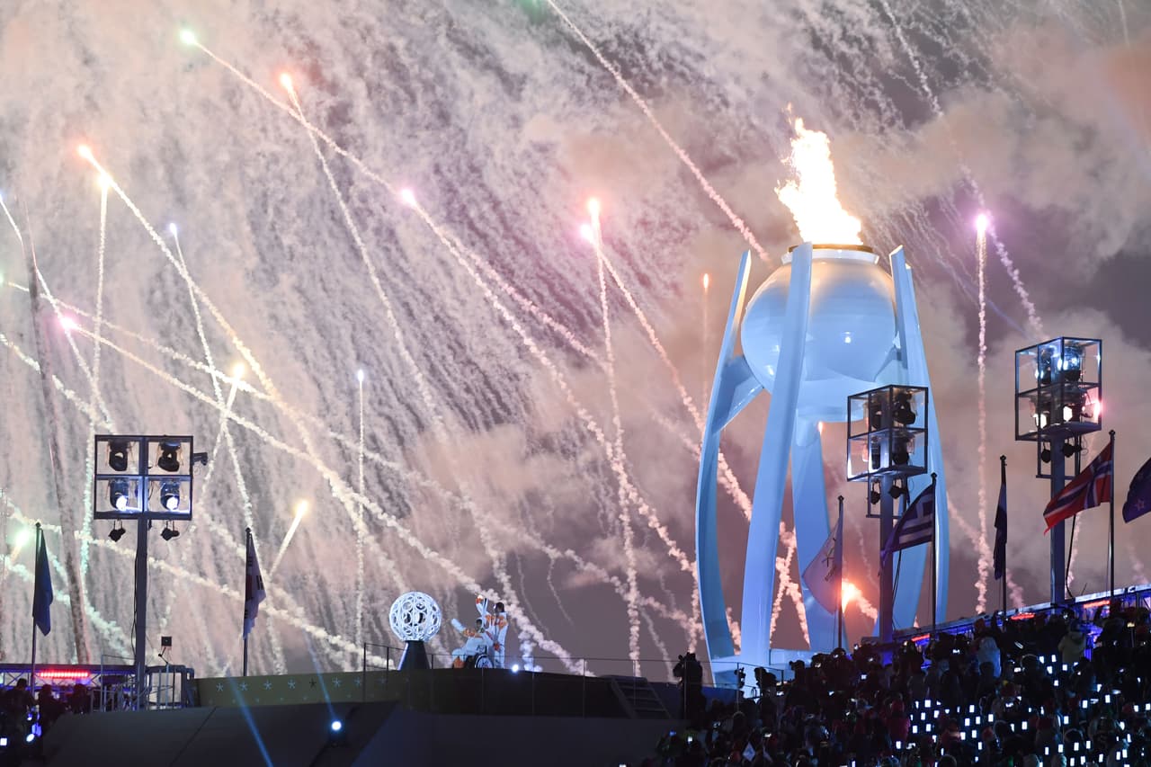 Los Juegos Paralímpicos de Invierno en Pyeongchang (Corea del Sur) tuvieron su ceremonia inaugural con colorido y espectáculo, en una competencia del 9 al 18 de marzo con atletas discapacitados.