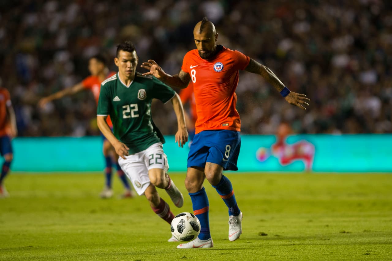 El volante chileno fue uno de los hombres claves de Chile en su victoria 1-0 de visitante contra México en el amistoso FIFA.
