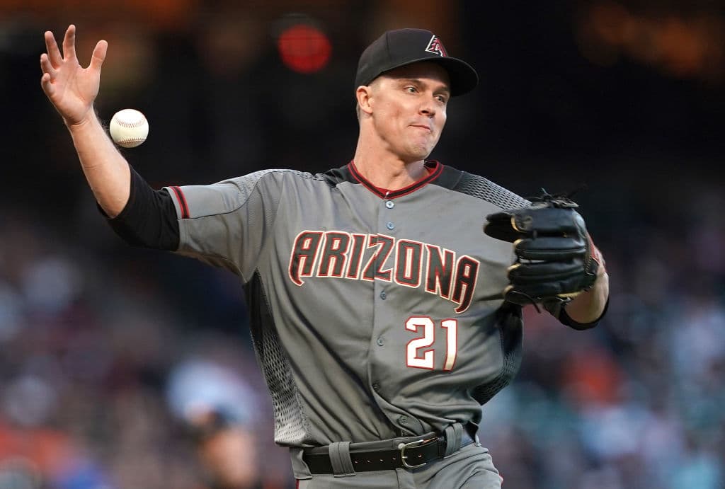<b>Zack Greinke,</b> 
<b>Arizona Diamondbacks</b>.