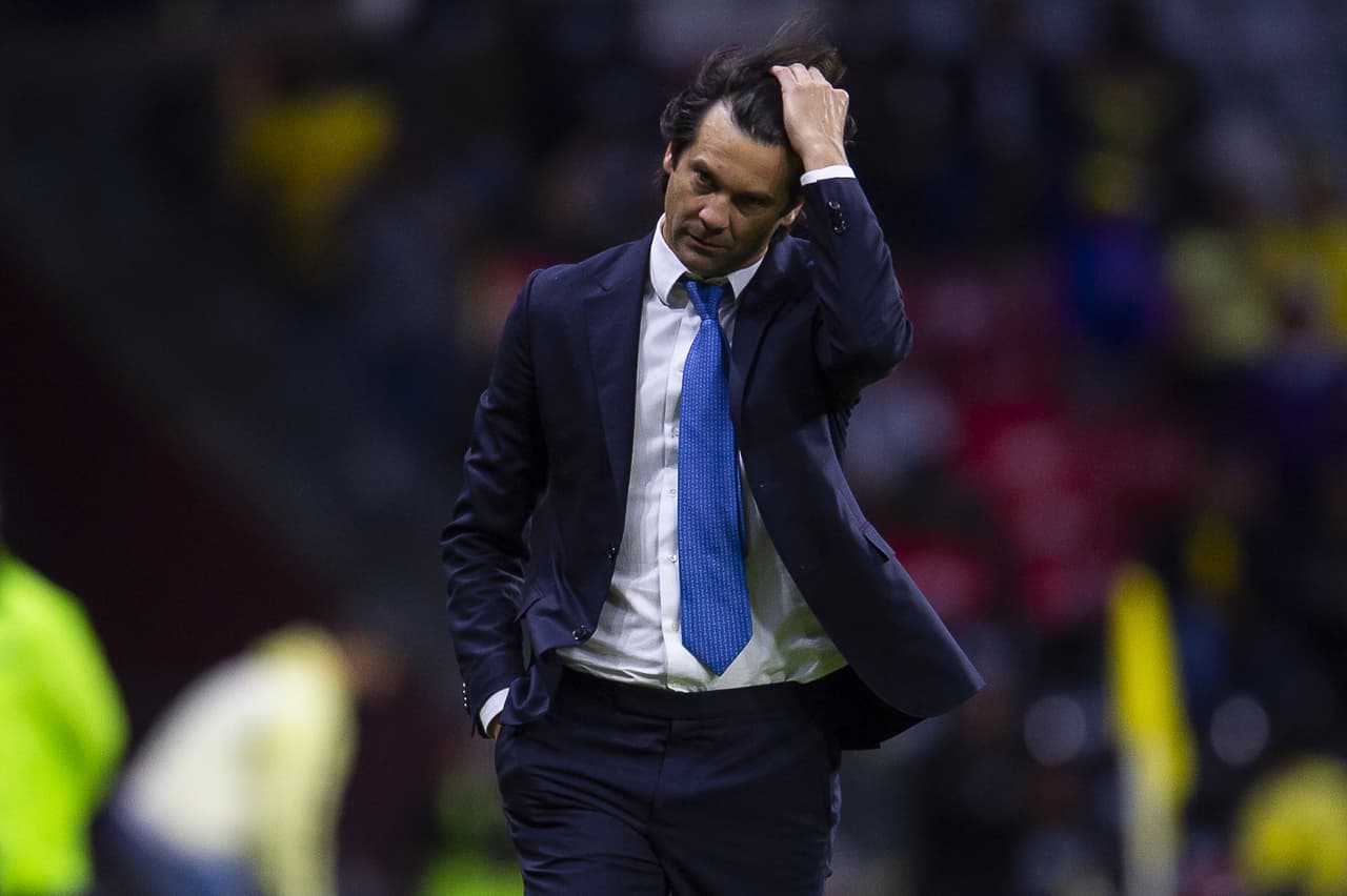 Santiago Solari no sabe si seguirá en América, el miércoles se decide su futuro