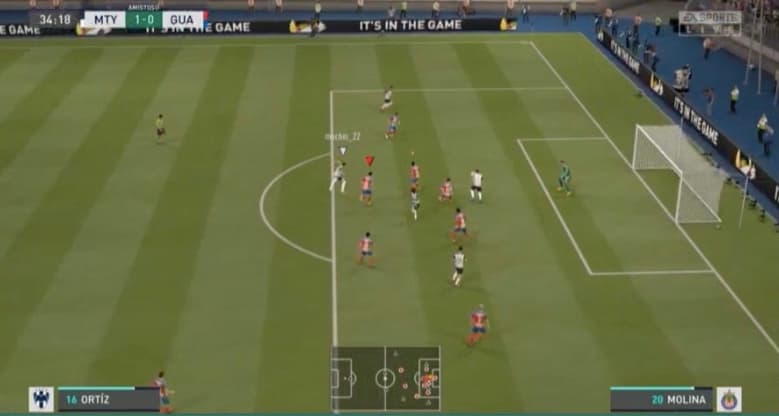 Gudiño logra despertar en el segundo tiempo y consigue sacar el empate ente los Rayados de Luis Cárdenas.