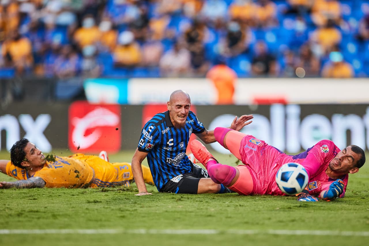 El doblete de Nico López y el gol de Florian Thauvain hacen que la afición tigre vuelva a ilusionarse con un título y golean 3-0 a Querétaro.