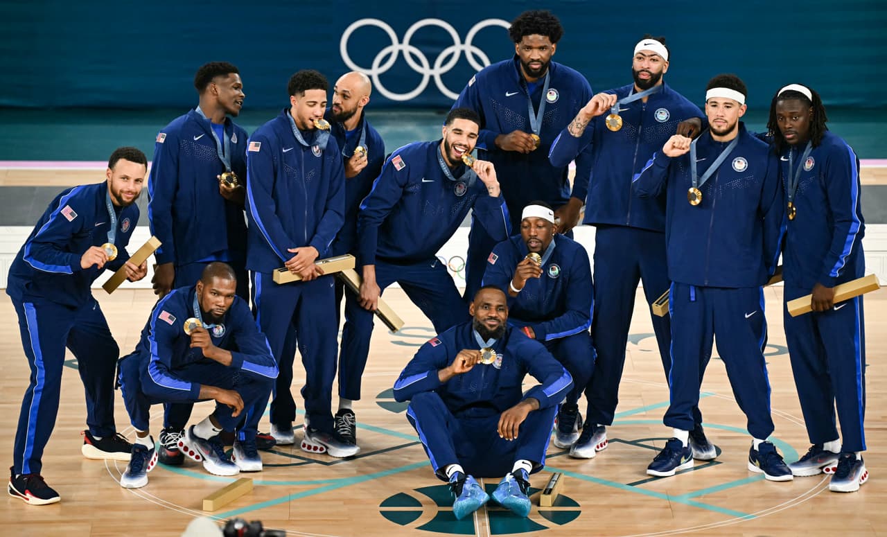 ¡Sin sorpresas! El 'Dream Team' vence a Francia y gana el oro en Paris 2024