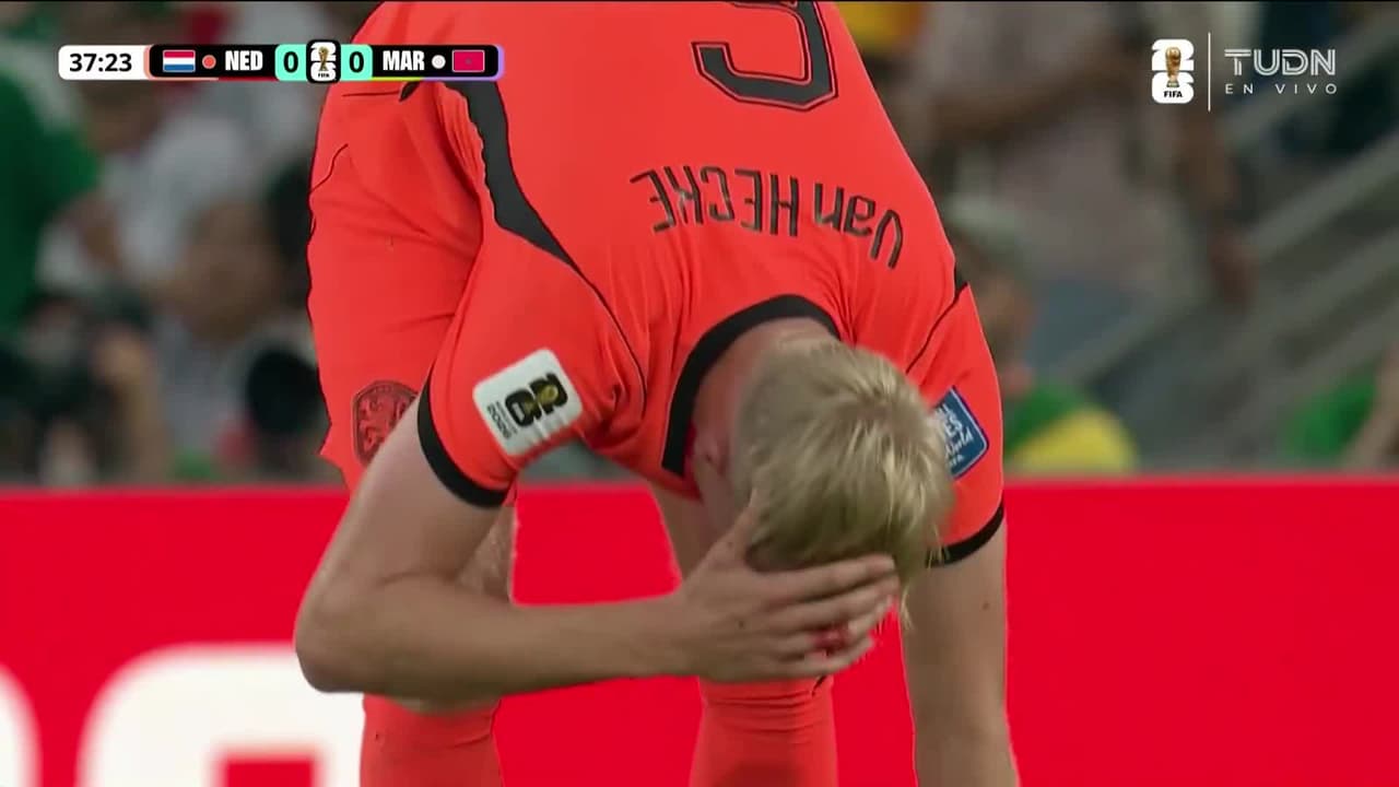 ¡El escalofriante accidente de Van Hecke vs. Marruecos en el Mundial 2026!