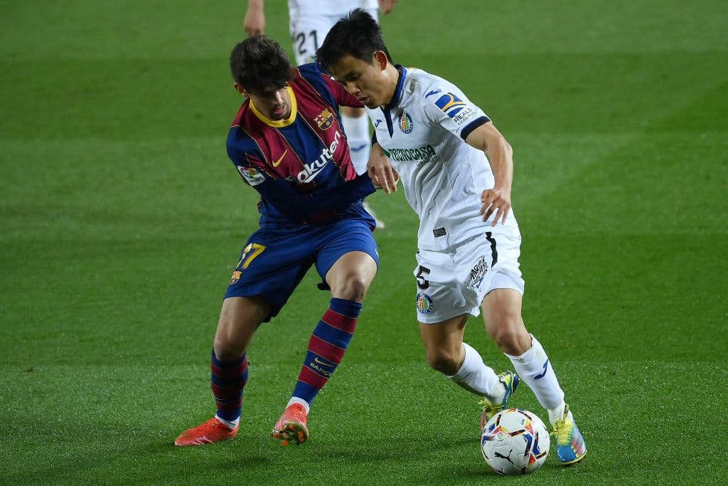Leo Messi, Antoine Griezmann y Ronald Araujo, son los emcargador de marcar para el Barcelona en la victoria 5-2 sobre el Getafe.