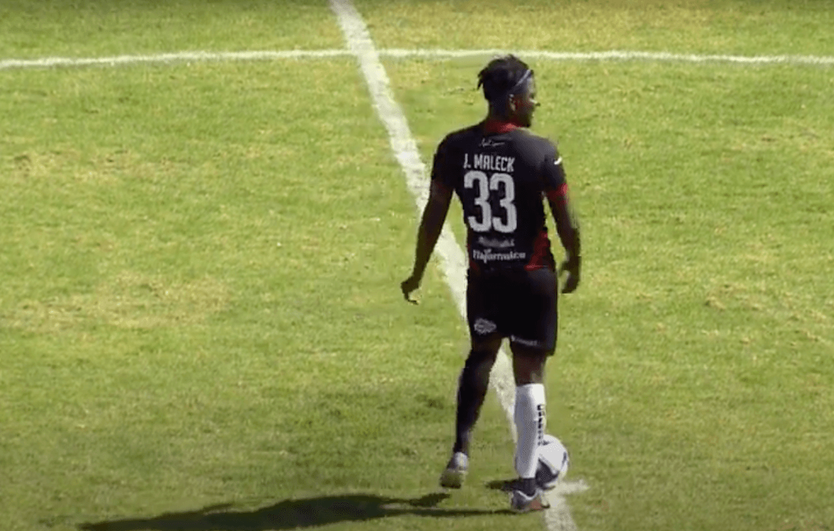Joao Maleck volvió a jugar tras más de un año en la cárcel