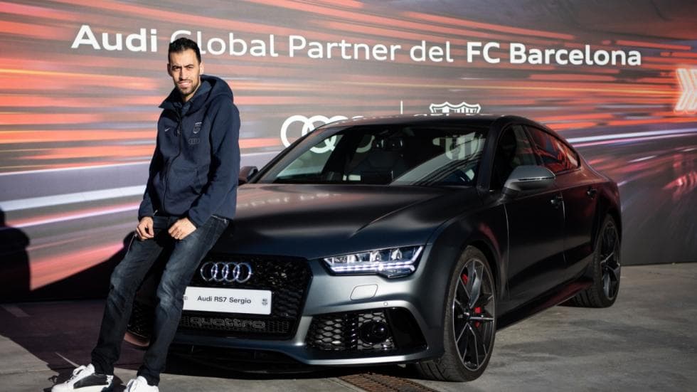 Sergi Busquets - Audi RS 6 Avant performance
