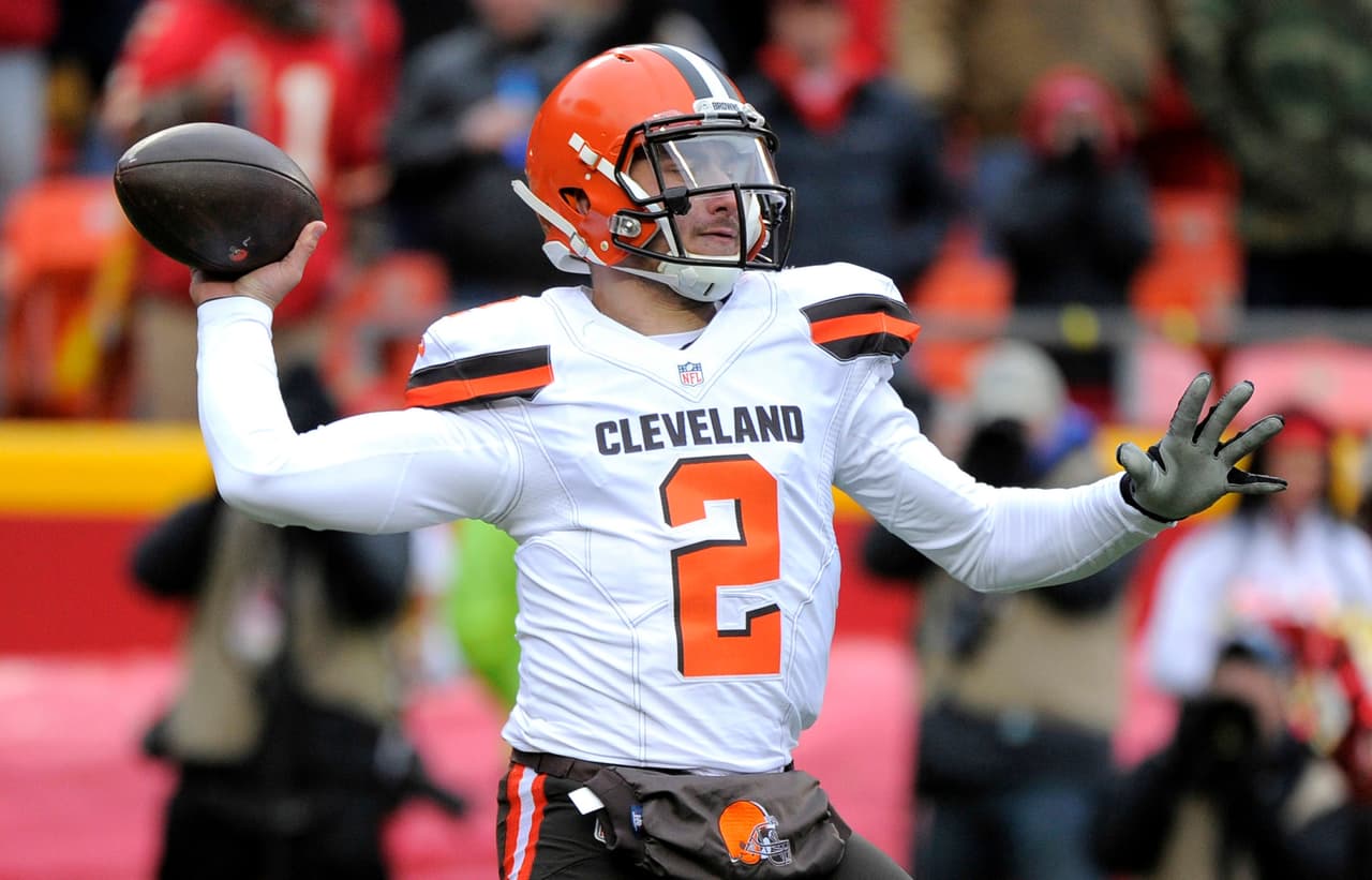 Johnny Manziel pasó sin ser reclamado por waivers y es oficialmente un agente libre