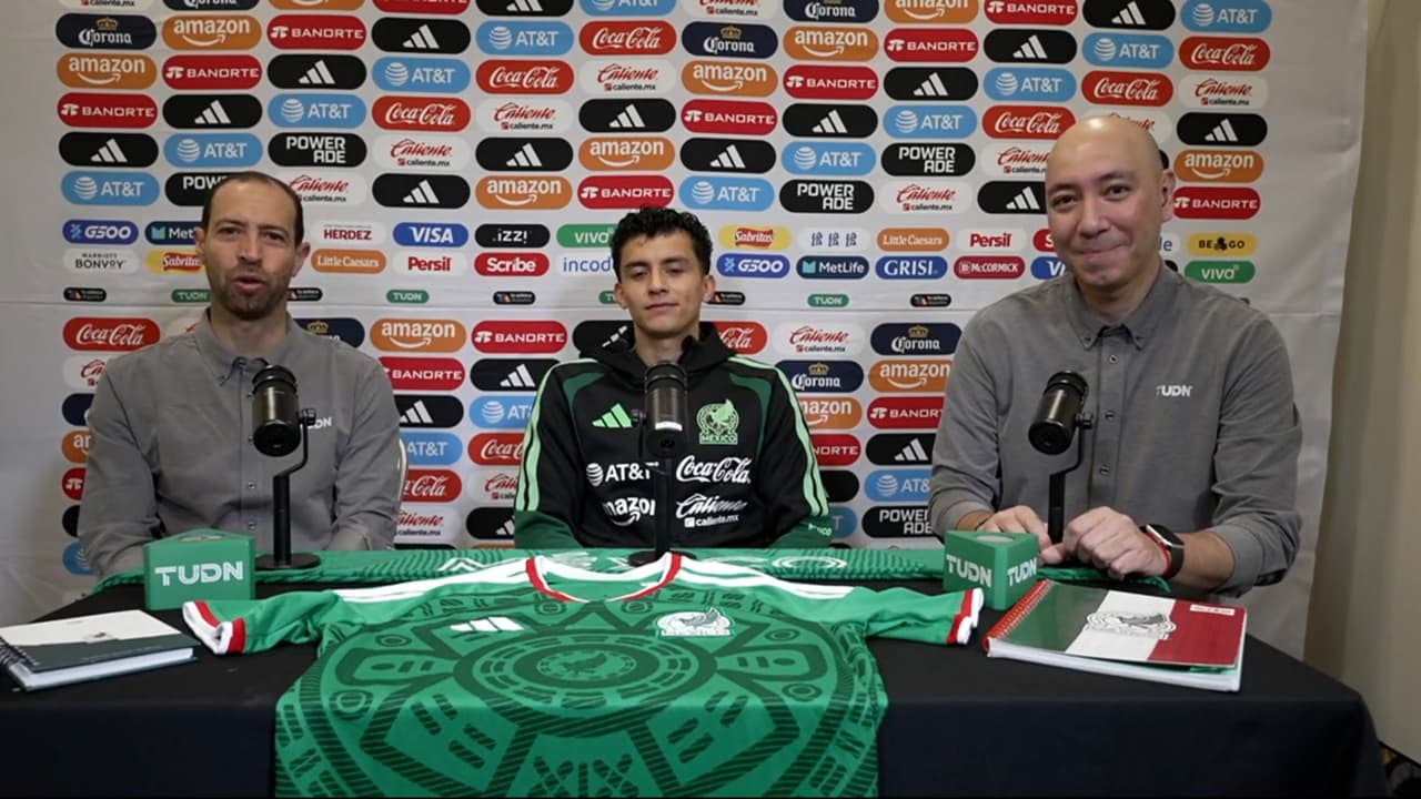 Richy Ledezma asegura que vestir la playera de México es algo que no puede explicar