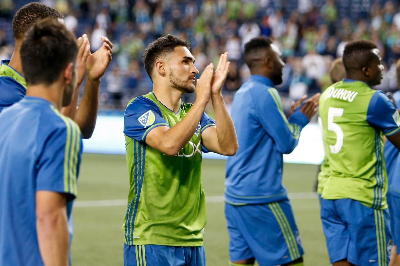 Cristian Roldán, héroe en una noche mágica de Seattle Sounders.