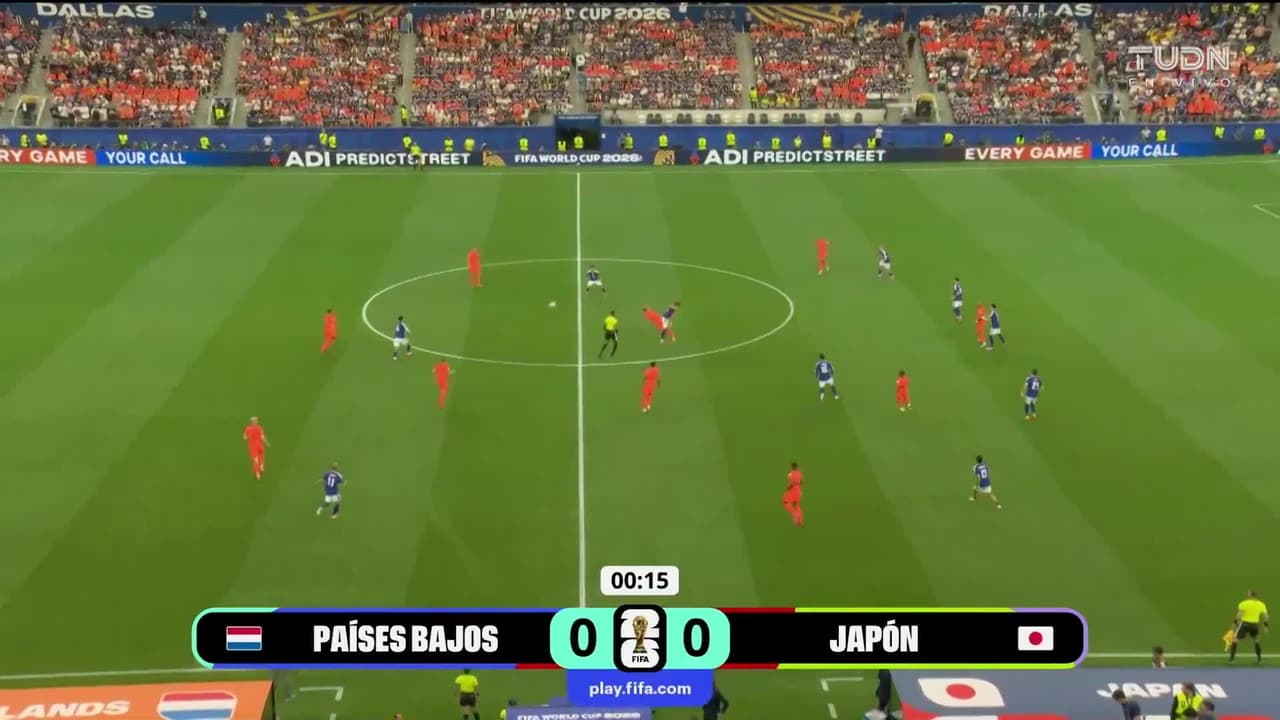 ¡EN VIVO! Países Bajos vs Japón, duelo clave del Grupo F en el Mundial 2026
