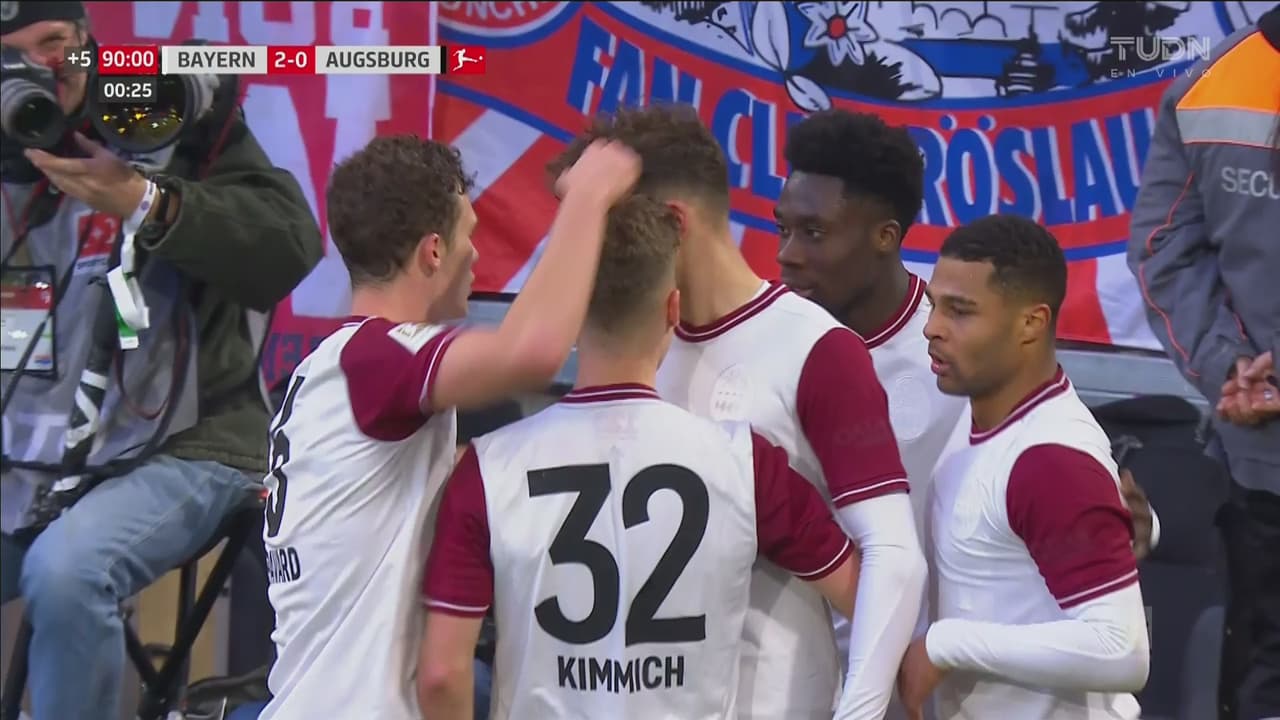 ¡Leon Goretzka define en el área y finiquita el encuentro con un golazo para el 2-0!