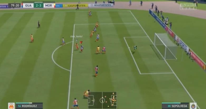 César Huerta le da una cucharada de su propia medicina a Raul Gudiño y con una voltereta se lleva los tres puntos en el cierre de la jornada 12 de la eLiga MX.