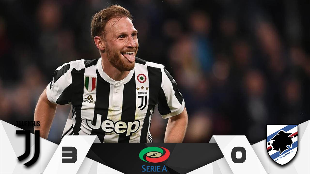 Juventus tomó un segundo aire luego de la eliminación de la Champions League con su triunfo 3-0 contra Sampdoria en la Serie A, donde es líder con 84 puntos, seis de ventaja sobre el segundo, Nápoles.