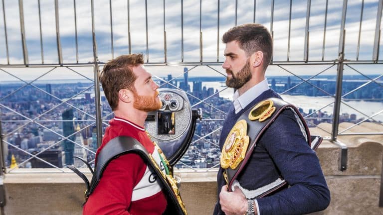 Rocky Fielding quiere vencer a Canelo: “Soy mucho más grande. Es un reto para él”