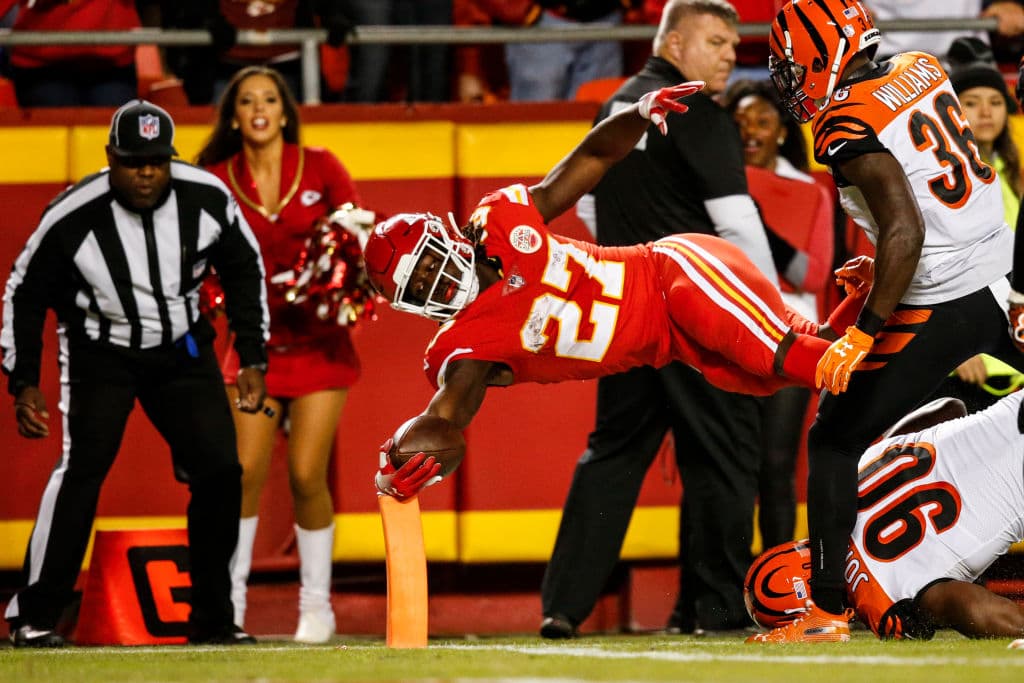 Hunt volvió a sumar puntos para Kansas City. Se repitió la combinación con Mahomes, una conexión de 15 yardas para que los locales ganaran 14-0 en ese momento.
