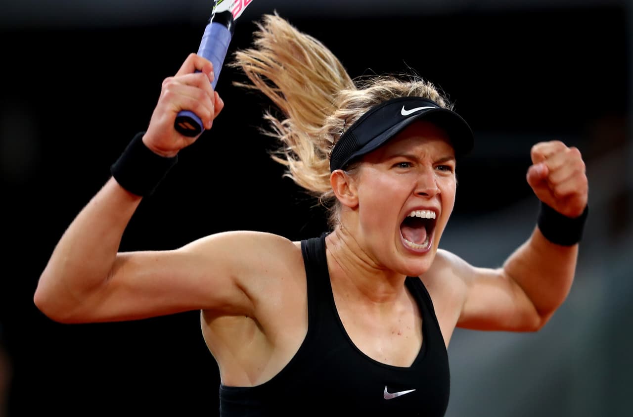 El partido en Madrid fue el primero entre ambas tenistas desde que Bouchard tachó de tramposa a Sharapova.