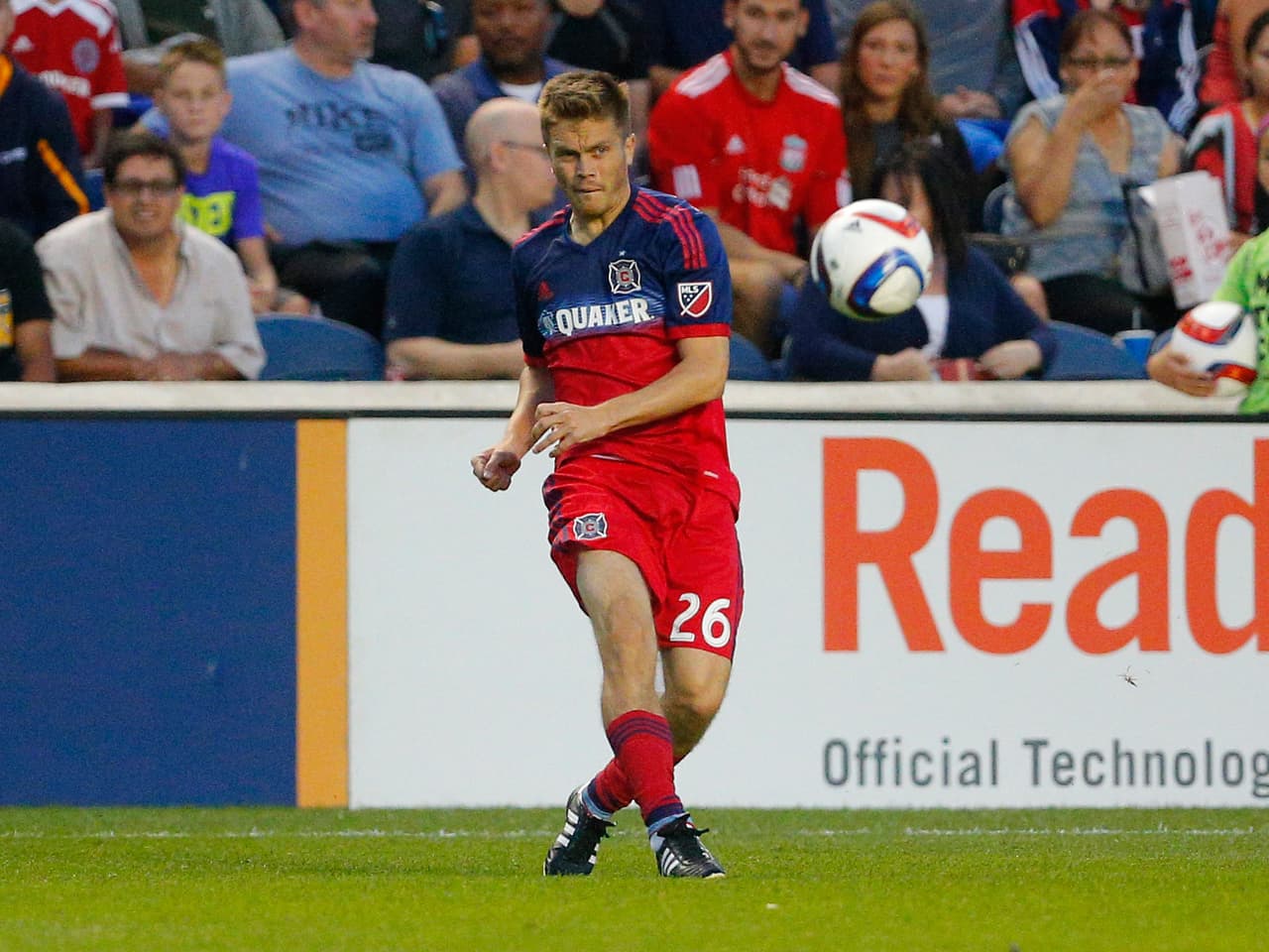 MED: Michael Stephens (Chicago Fire) | Fue superior ante el mediocampo de los Red Bulls el miércoles.