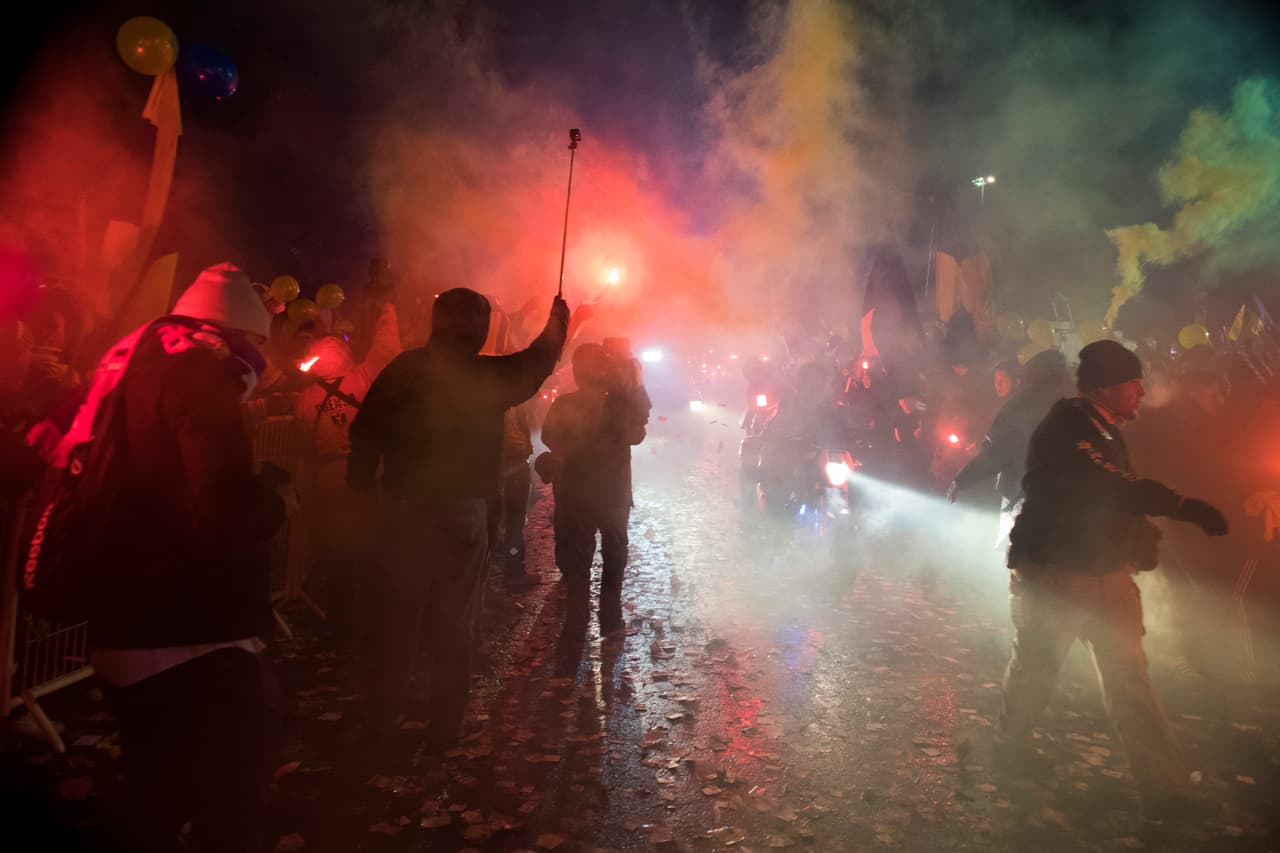 El color en la casa de los felinos norteños nos deja ver la pasión por el Clásico Regio en la final del Apertura 2017.