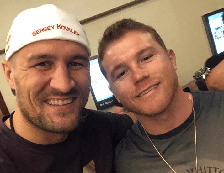 Kovalev: "Mi primer encuentro con Canelo después de siete años"