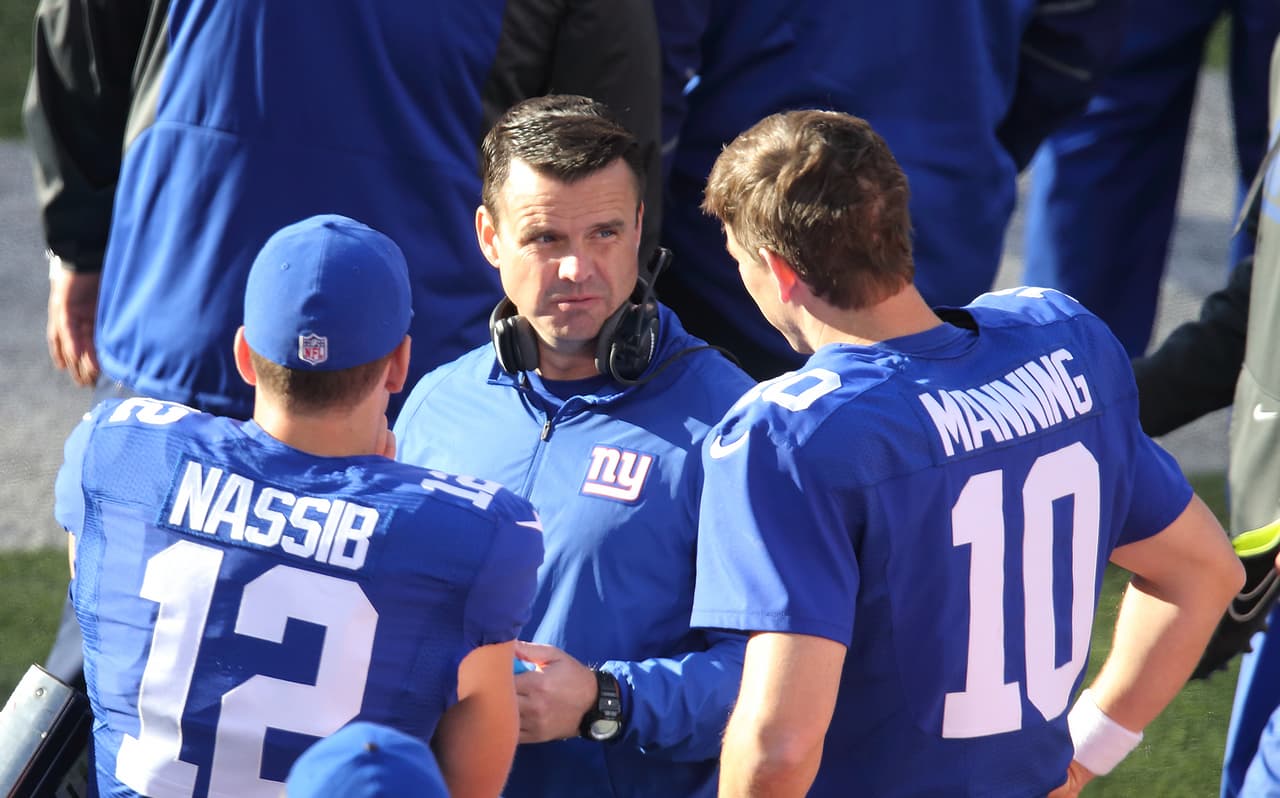 Los Giants promovieron a su coach de quarterbacks Mike Sullivan a coordinador ofensivo