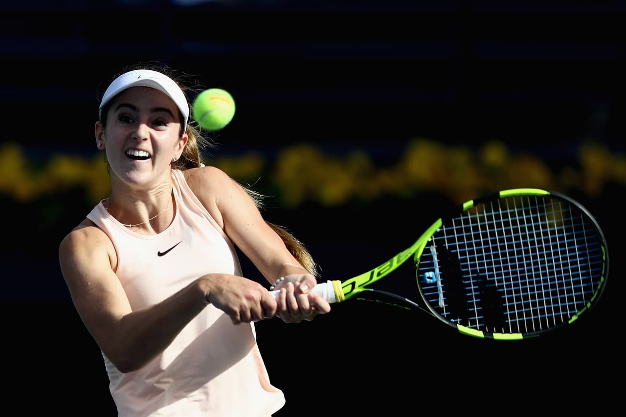 La estadounidense Catherine Bellis ha sorprendido al tenis mundial a sus 18 años, a pesar de que se despidió temprano tras perder contra la bielorrusa Victoria Azarenka 3-6, 0-6.