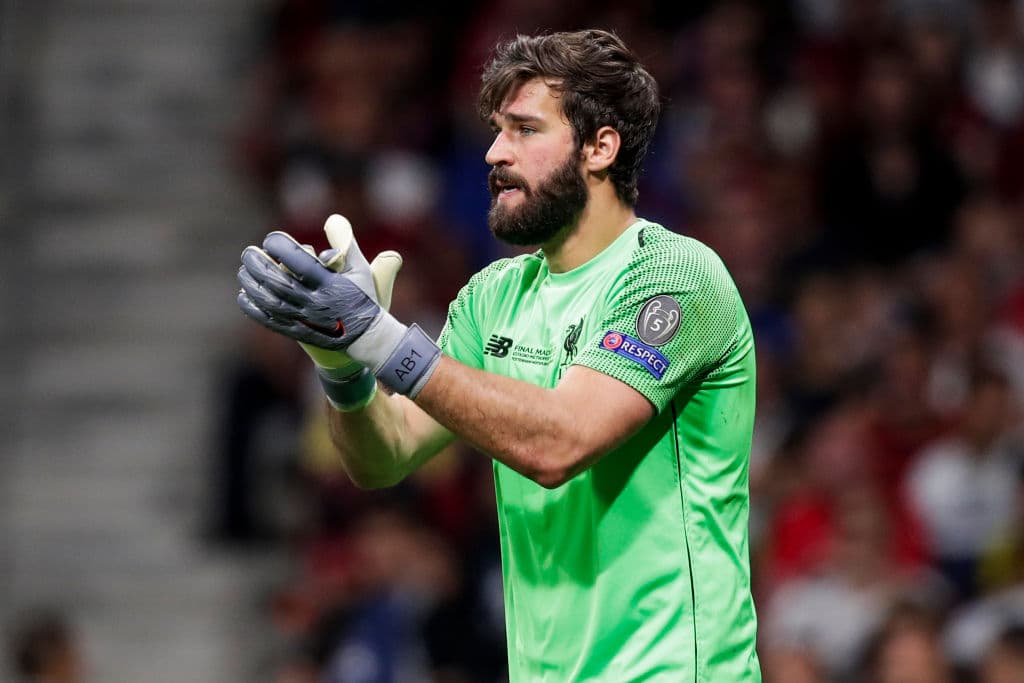 Arquero: Alisson (Liverpool FC).