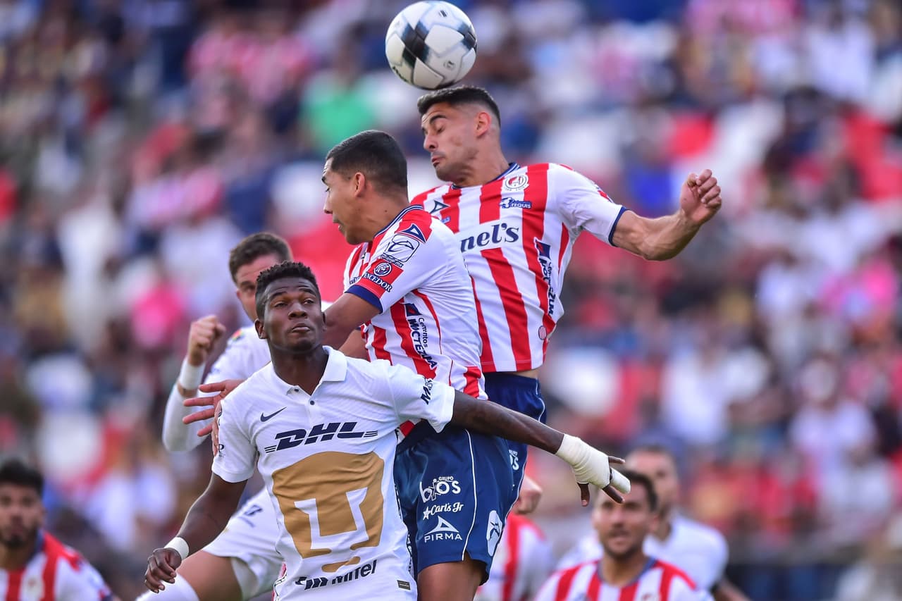 Atlético de San Luis se impuso gracias a los goles de Germán Berterarme y Luis Fernando León.