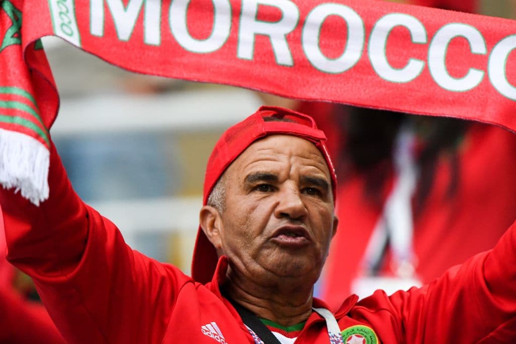 El duelo entre España y Marruecos mostró el lado más colorido y fraternal de los fanático en el último partido del grupo B para el Mundial de Rusia 2018.