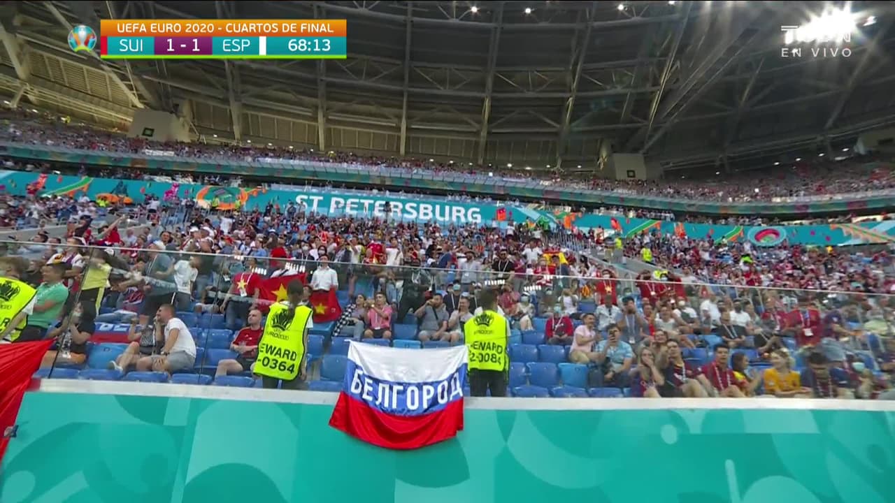 ¡GOL!  anota para Suiza. Xherdan Shaqiri