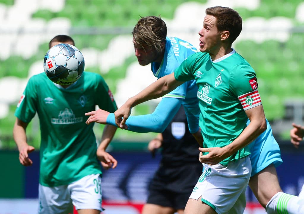 El Werder Bremen parece estar condenado al descenso directo al volver a caer en casa. No ha podido ganar desde la vuelta del futbol alemán.