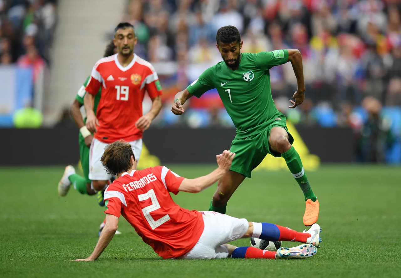 A pesar de eso, los ataques de los árabes siempre se encontraron con la seguridad de Rusia, que lució poderoso en este juego.