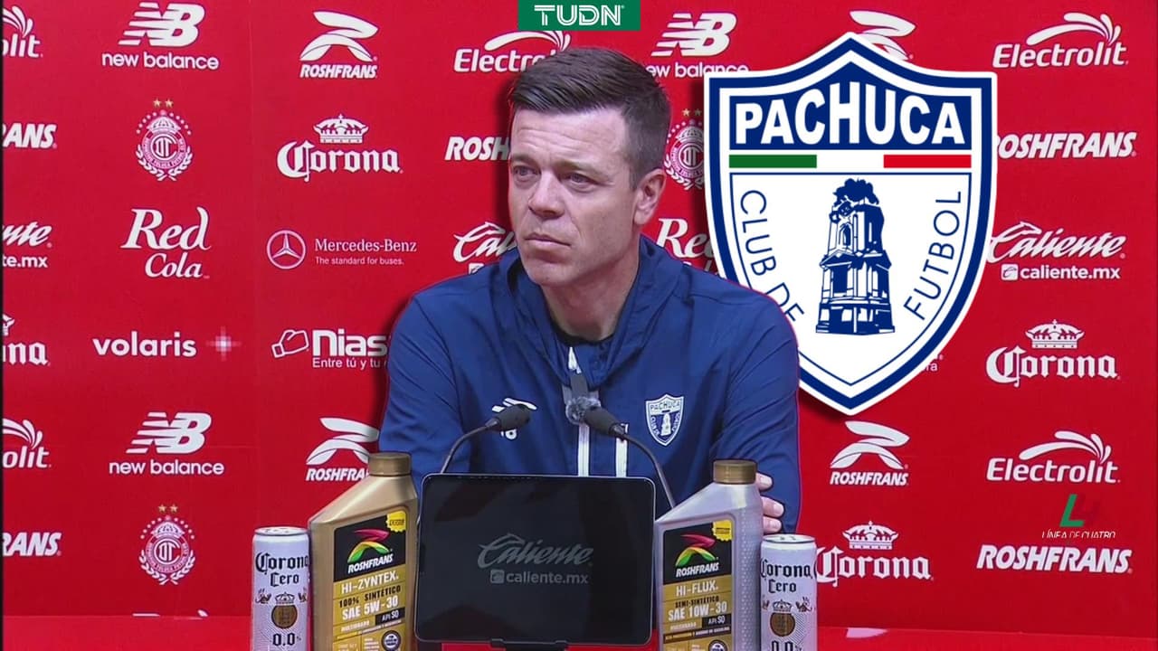 Esteban Solari no se mete en polémicas arbitrales tras el gol anulado a Pachuca