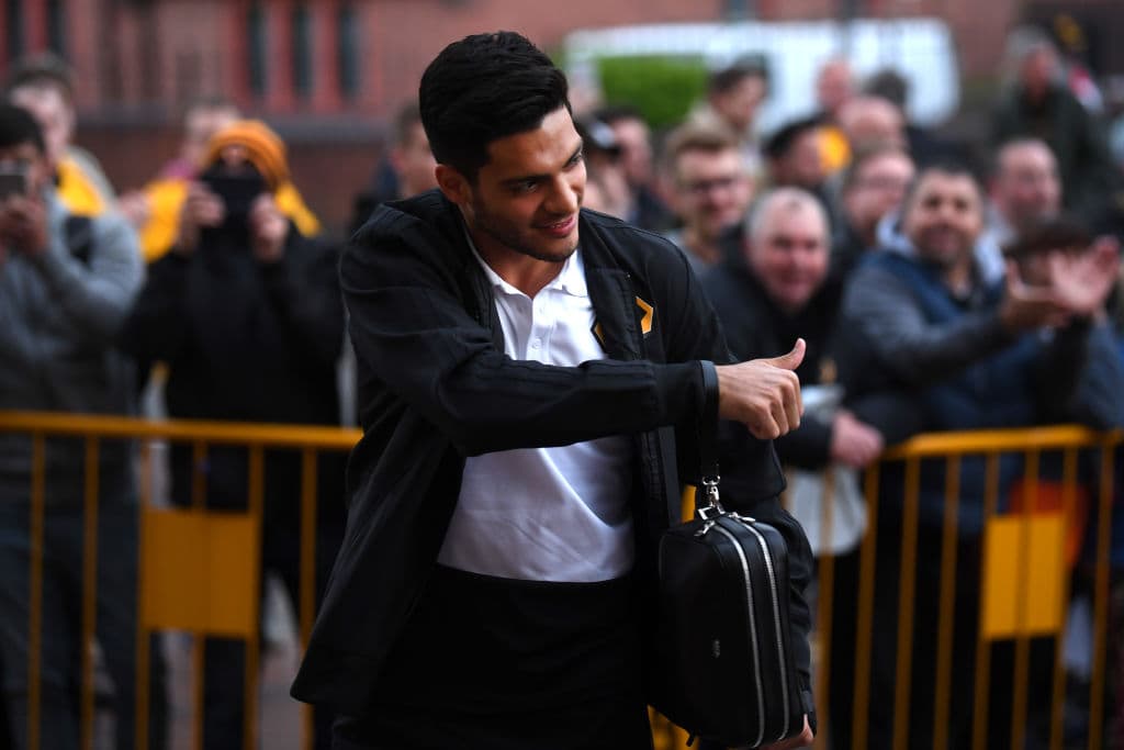 Ya totalmente identificado Jiménez con los fieles aficionados del Wolverhampton Wanderers.