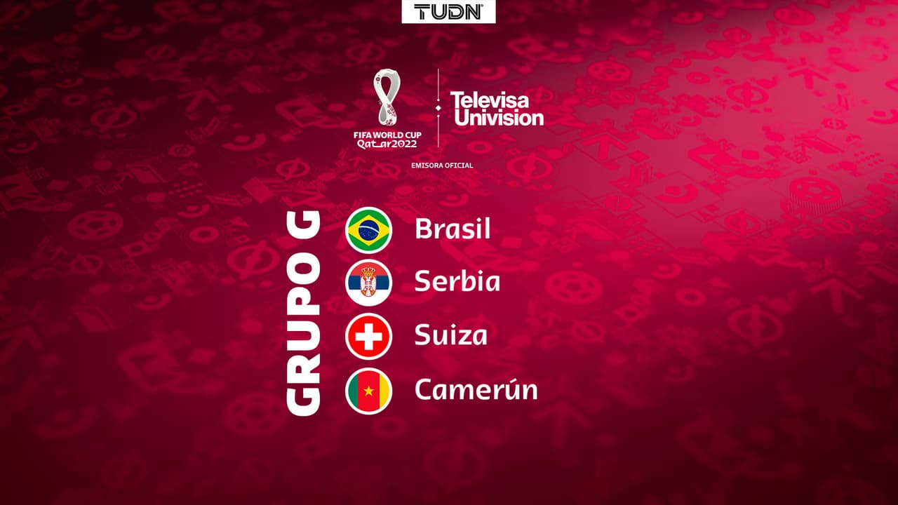 Grupo G del Mundial Qatar 2022: Equipos, partidos y calendario