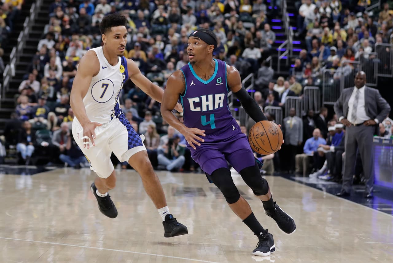 Charlotte Hornets 
<b>85-107</b> Indiana Pacers