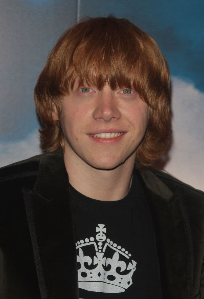 El mayor arrepentimiento de Rupert Grint es su cabello en la película 4, pues dijo que la pubertad no le favorecía mucho.