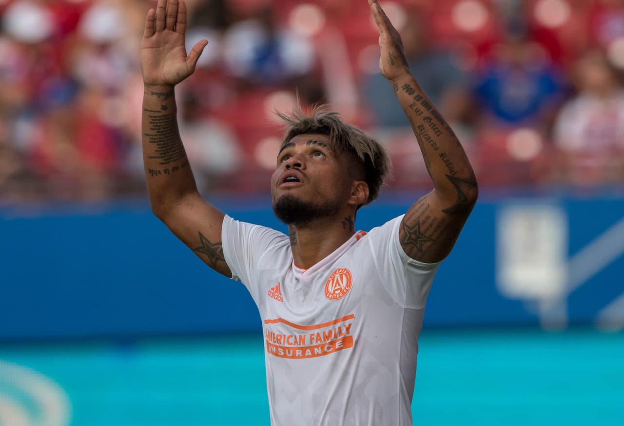 Hoy Josef Martínez toca el cielo con las manos. El venezolano acaba de ser reconocido como el Jugador Más Valioso de la MLS en la temporada 2018. (USA Today Images)