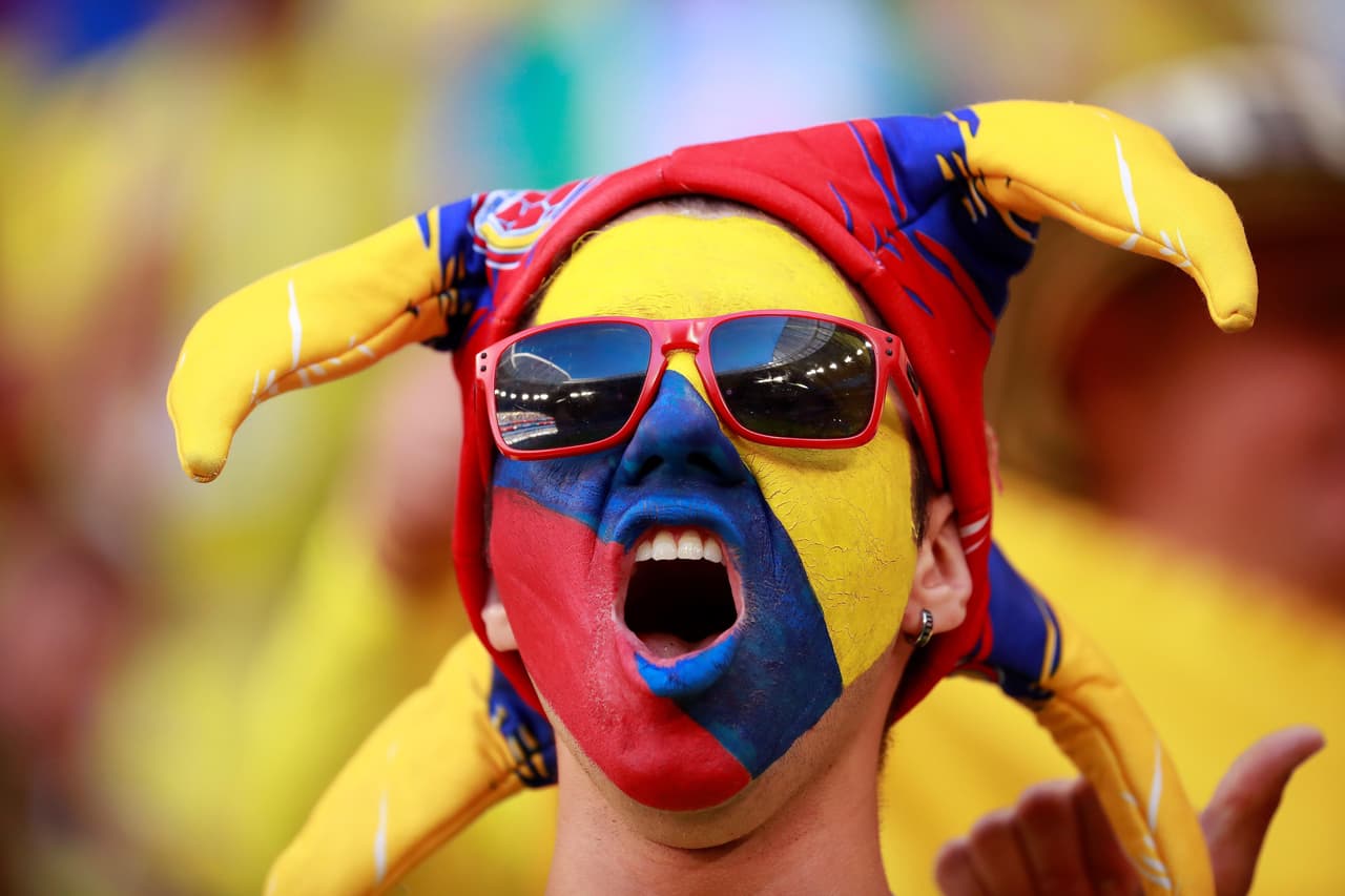 La alegría y el colorido encendió la fiesta del duelo de Colombia y Senegal, partido definitivo en la clasificación a octavos de finl por el grupo H del Mundial de Rusia 2018.