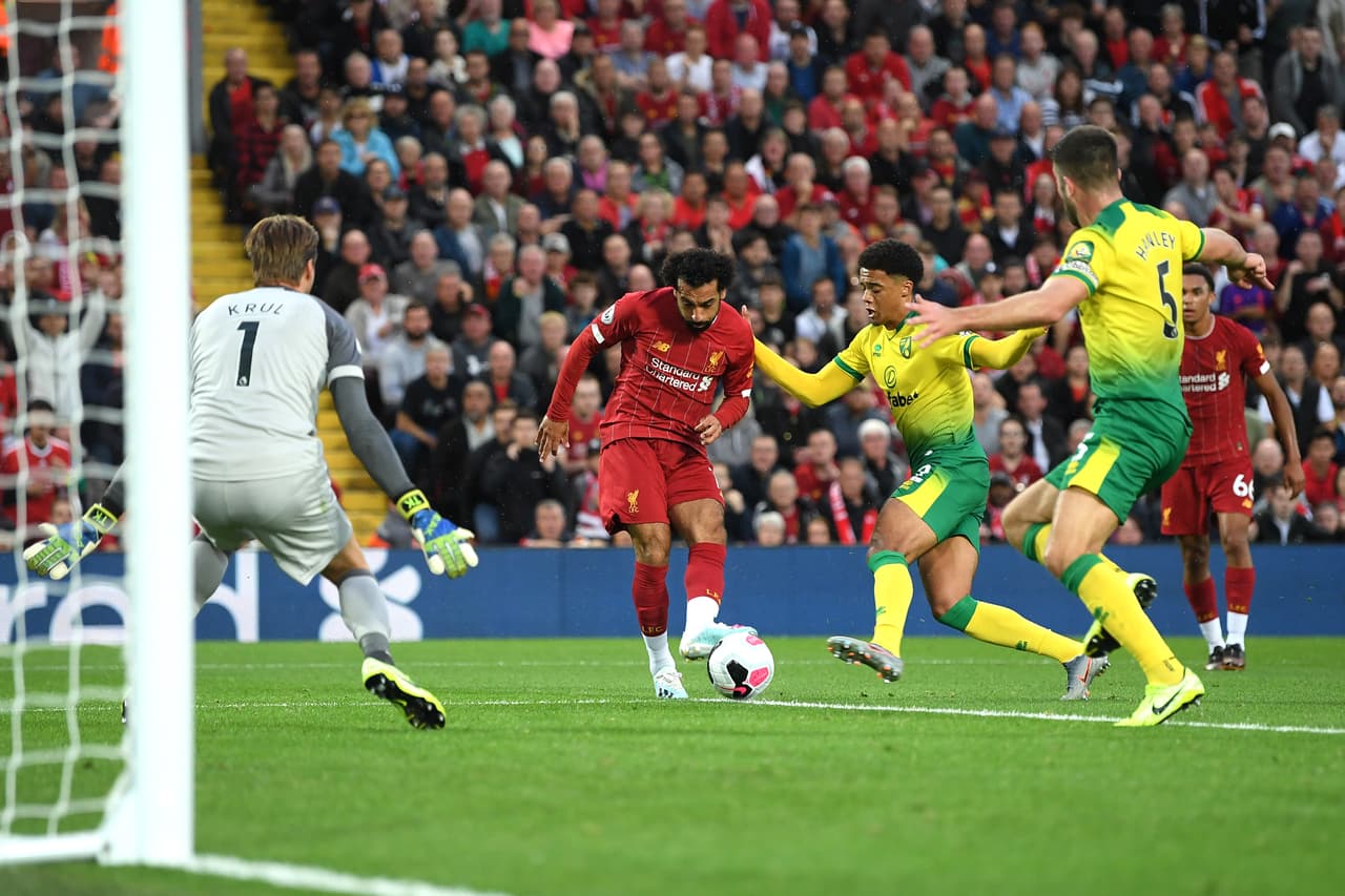 La victoria del Liverpool en el arranque de la Premier, en imágenes.