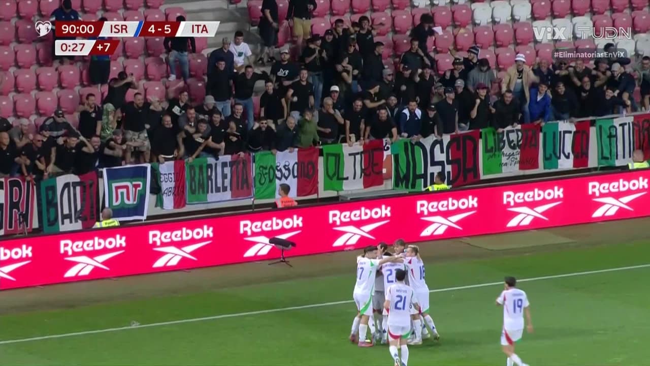 ¡Final de locura! Israel seguía festejando e Italia aprovecha para anotar