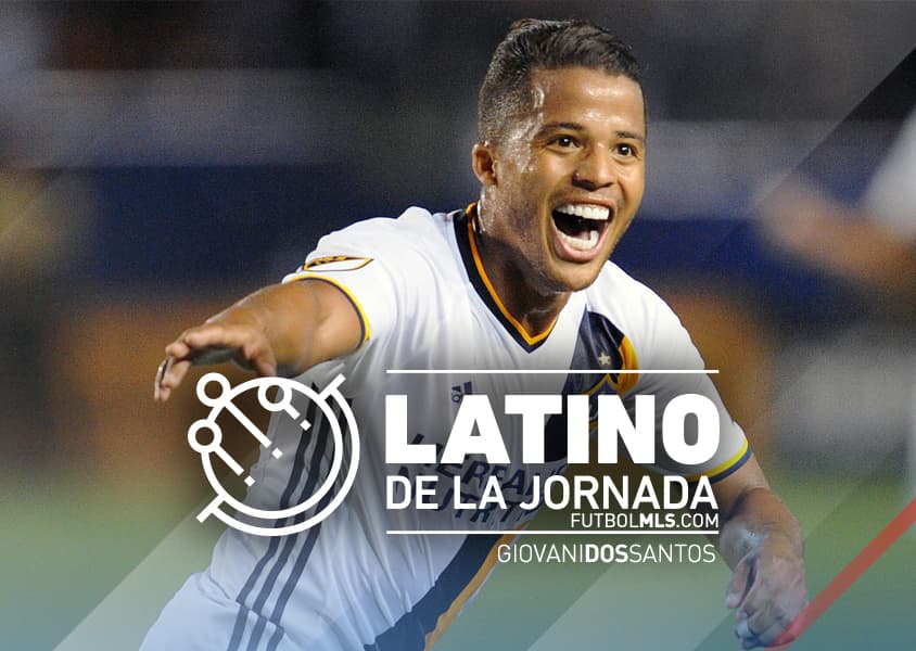 Giovani dos Santos del LA Galaxy es elegido el Latino de la Jornada de FutbolMLS.com