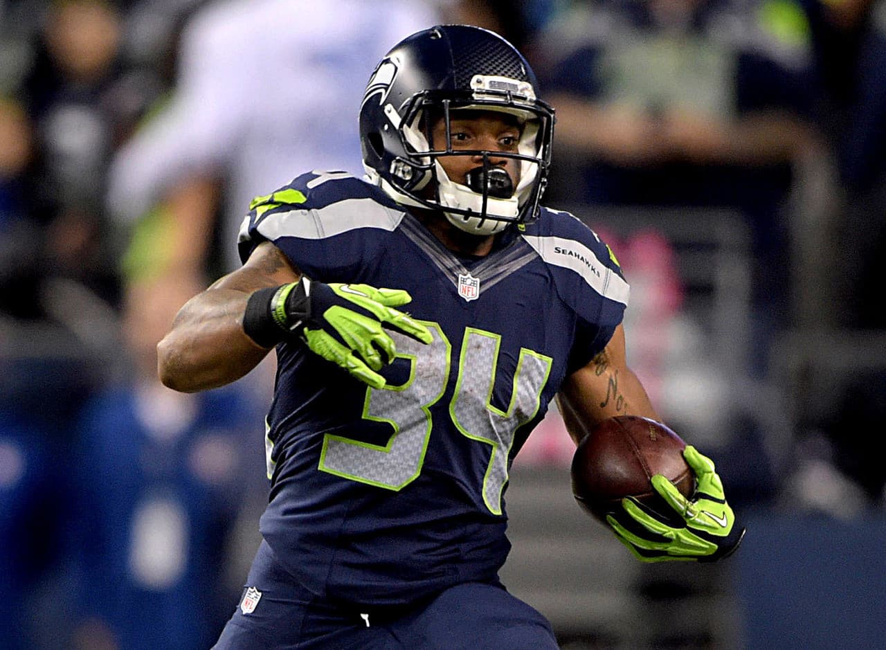 Corredor: Thomas Rawls, Seattle Seahawks (Posición en el Draft: No elegido).