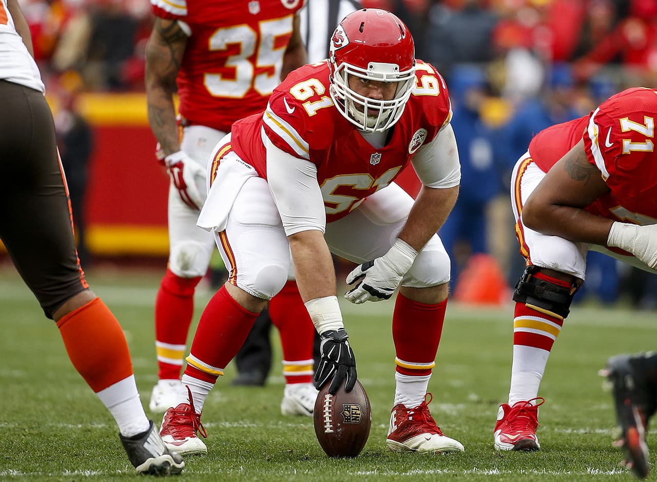 Centro: Mitch Morse, Kansas City Chiefs (Posición en el Draft: Ronda 2, #49 global).